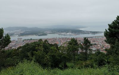 SANTUÁRIO DE SANTA LUZIA E O NAVIO GIL EANNES EM VIANA DO CASTELO