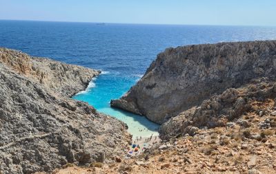 AS MELHORES PRAIAS DA COSTA OESTE DE CRETA - GRÉCIA