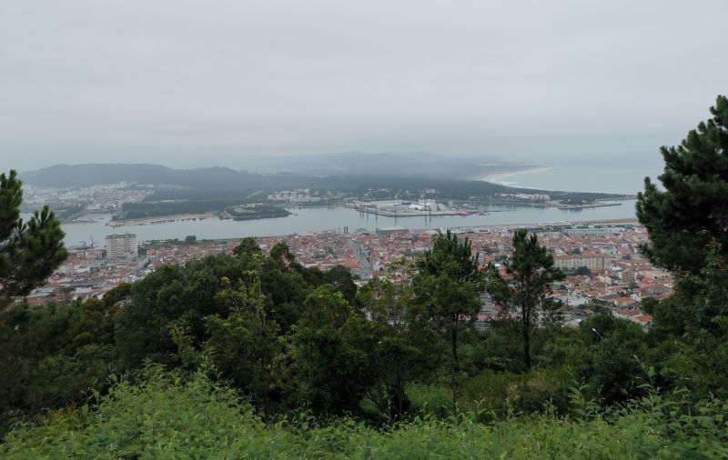 SANTUÁRIO DE SANTA LUZIA E O NAVIO GIL EANNES EM VIANA DO CASTELO